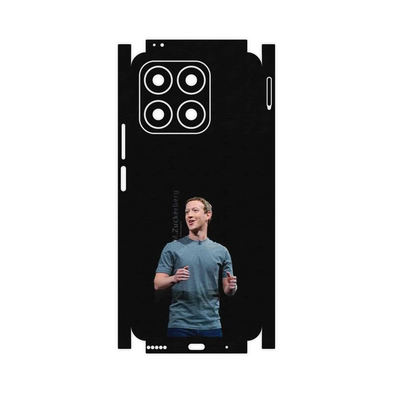 برچسب پوششی ماهوت مدل Mark_Zuckerberg-FullSkin مناسب برای گوشی موبایل آنر X8a