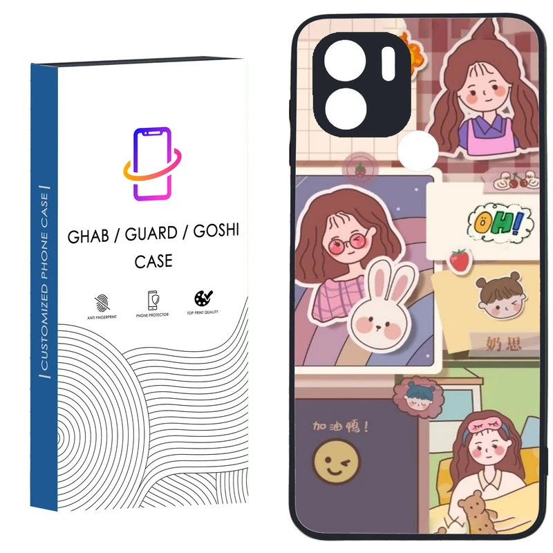 کاور قاب گارد گوشی طرح فانتزی کد 35- TPU مناسب برای گوشی موبایل شیائومی Redmi A1 Plus