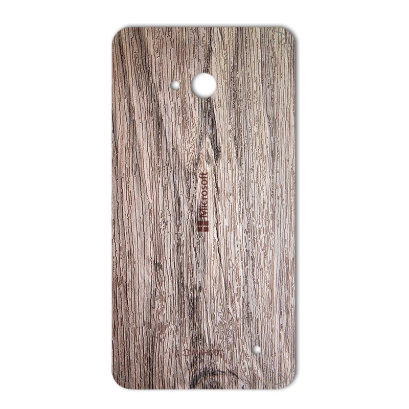 برچسب تزئینی ماهوت مدل Walnut Texture مناسب برای گوشی Microsoft Lumia 640