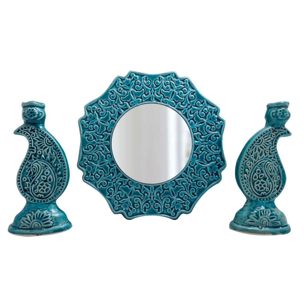 آینه و شمعدان هفت سین  آرت گالری مدل A3053