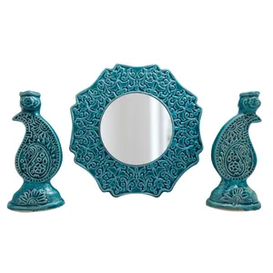 آینه و شمعدان هفت سین  آرت گالری مدل A3053