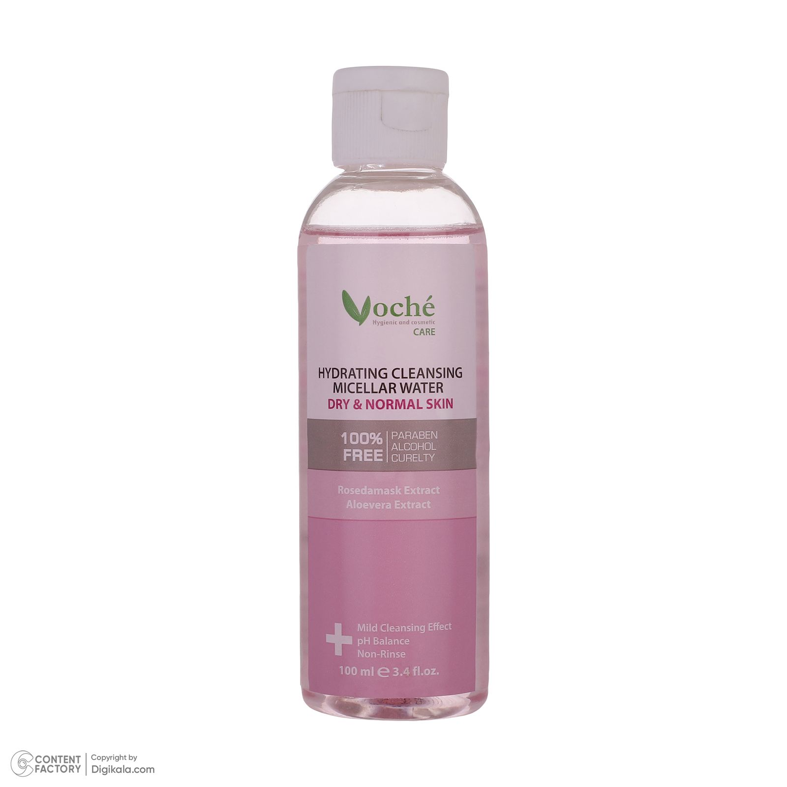 محلول پاک کننده آرایش چشم و لب وچه مدل Hydrating حجم 100 میلی لیتر -  - 3