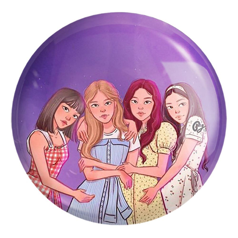 پیکسل خندالو طرح گروه بلک پینک Black Pink کد 3676 مدل بزرگ