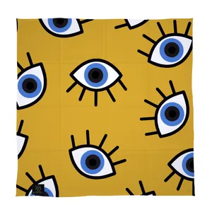  دستمال سر و گردن 27 طرح eye کد B05