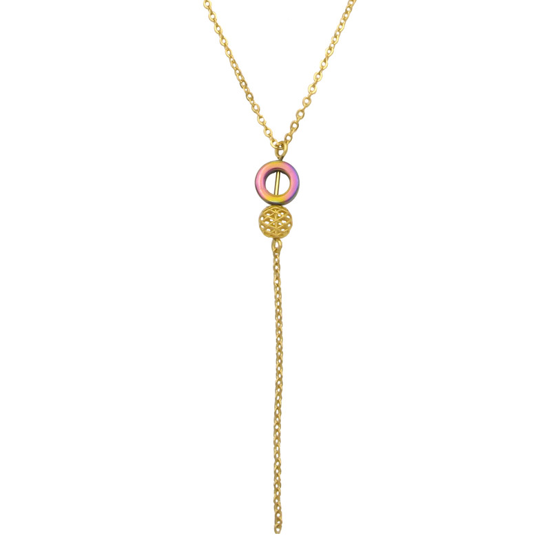 نیم ست طلا 18 عیار زنانه مانچو مدل smg023