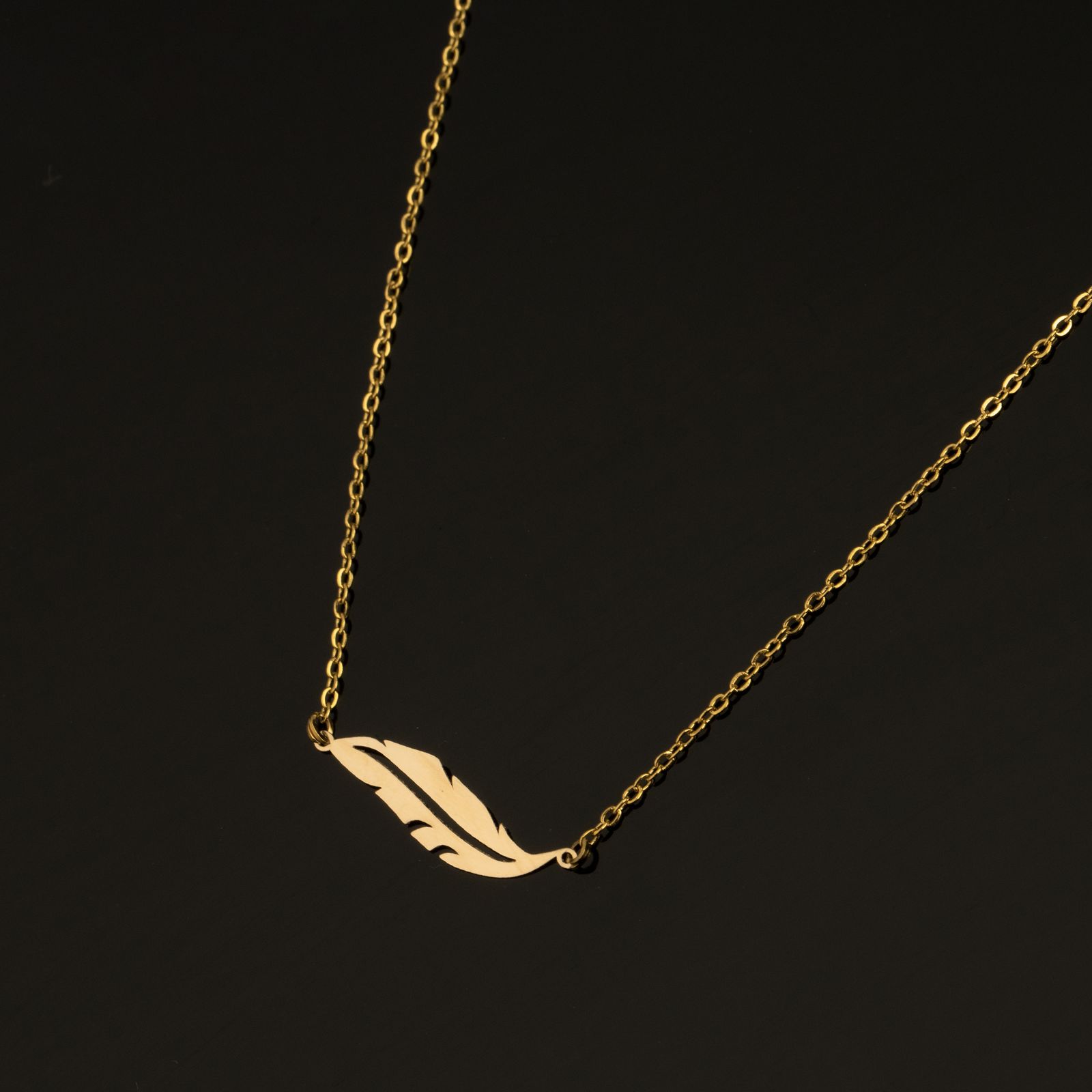 گردنبند طلا 18 عیار زنانه مدل sk36910 -  - 2