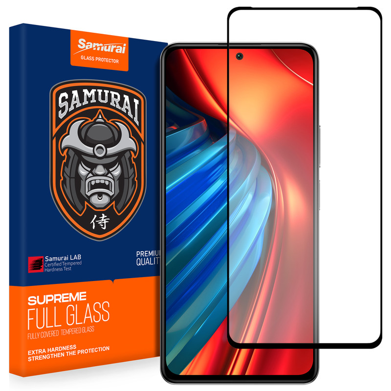 محافظ صفحه نمایش سامورایی مدل ovglass مناسب برای گوشی موبایل شیائومی Poco F3 / Poco F4 / Poco F2 Pro