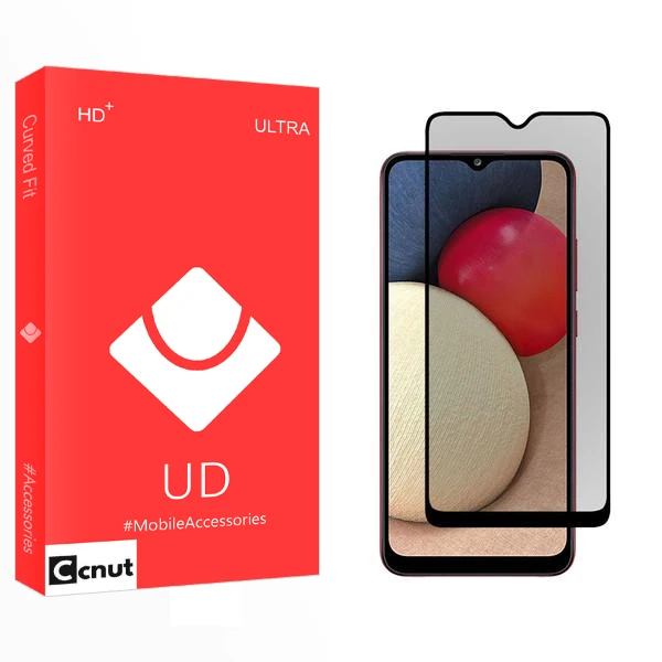 محافظ صفحه نمایش حریم شخصی کوکونات مدل UD مناسب برای گوشی موبایل سامسونگ Galaxy A02s