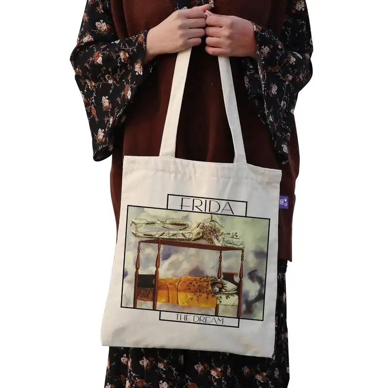 ساک خرید ترمه طراحان ایده مدل رویا از فریدا کد art0139 - L