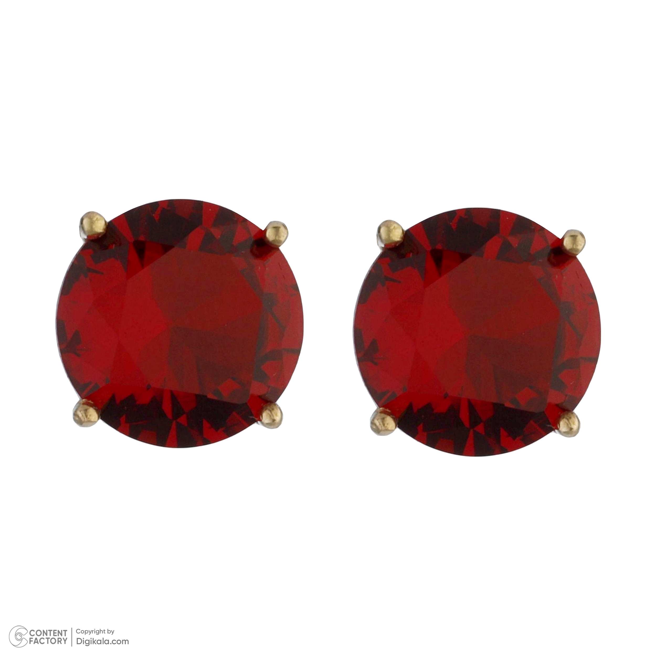 گوشواره طلا 18 عیار زنانه تاج مدل A146