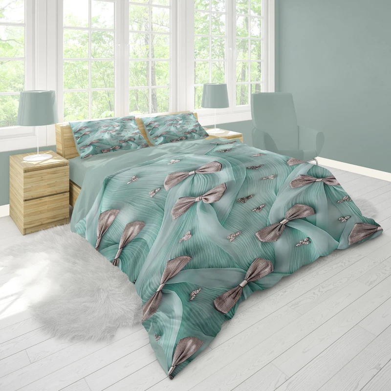 سرویس خواب 2 نفره 6 تکه مدل B389 میکروچاپ دیجیتال   