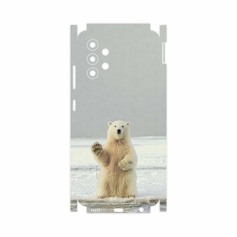 برچسب پوششی ماهوت مدل Polar bear-FullSkin مناسب برای گوشی موبایل سامسونگ Galaxy A32 4G