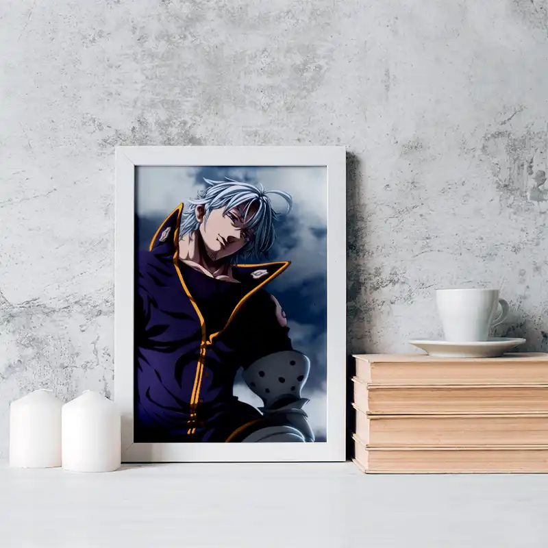 تابلو خندالو مدل استاروسا انیمه هفت گناه کبیره کد 17513