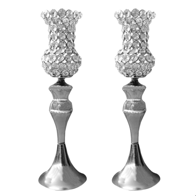 شمعدان طرح لاله بسته 2 عددی