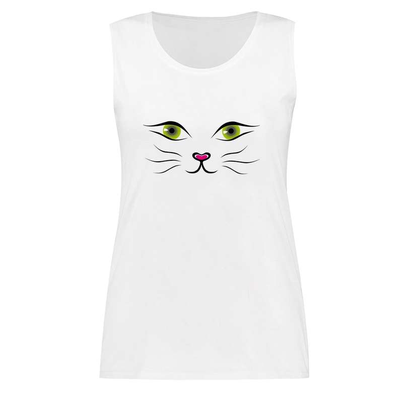 تاپ زنانه مدل cute cat کد BA48 s