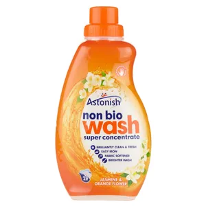 ژل ماشین لباسشویی استونیش سری Non Bio  مدل Jasmine And Orange Flower حجم 840 میلی لیتر