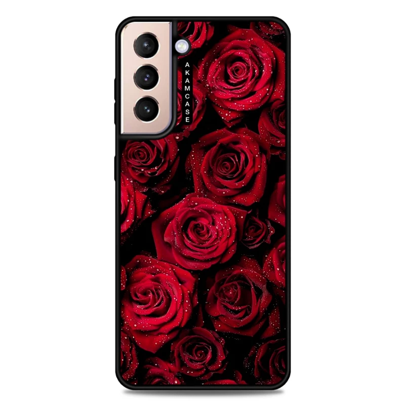 کاور آکام مدل AMC-WSGS21P-FLOWERS-35 مناسب برای گوشی موبایل سامسونگ Galaxy S21 Plus