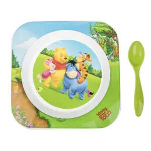 ست 2 تکه غذاخوری کودک بلو بیبی مدل Pooh M0023