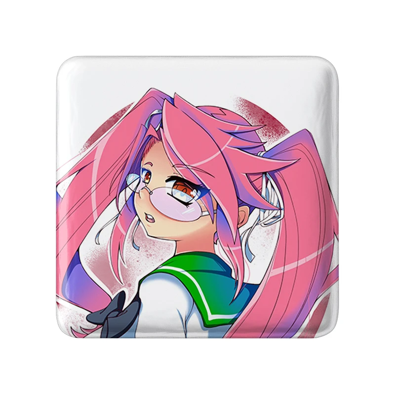 مگنت خندالو طرح تاکاگی انیمه دبیرستان مردگان مدل مربعی کد 32320