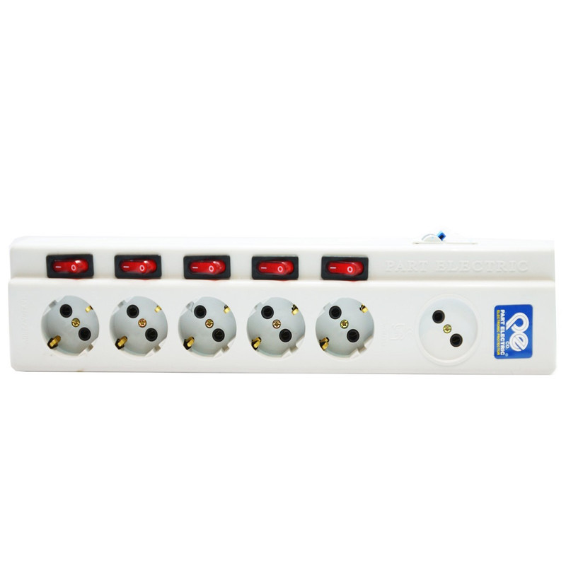 چند راهی برق پارت الکتریک مدل F-0644