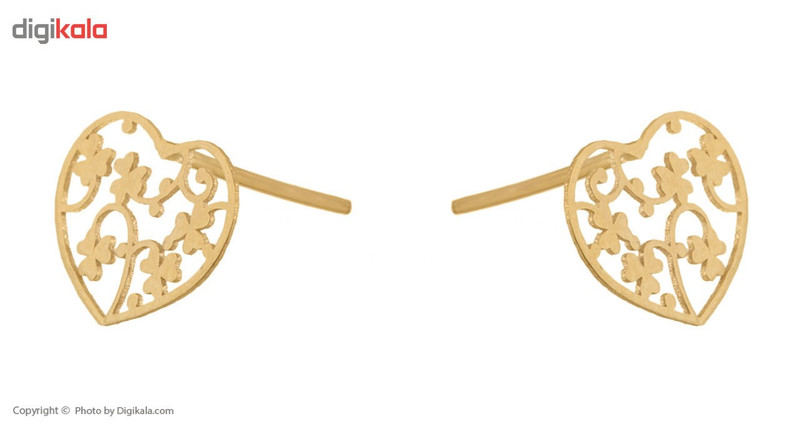 نیم ست طلا 18 عیار ماهک مدل MS0172