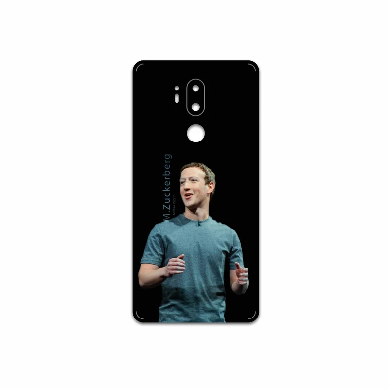 برچسب پوششی ماهوت مدل Mark-Zuckerberg مناسب برای گوشی موبایل ال جی G7 PLUS THINQ