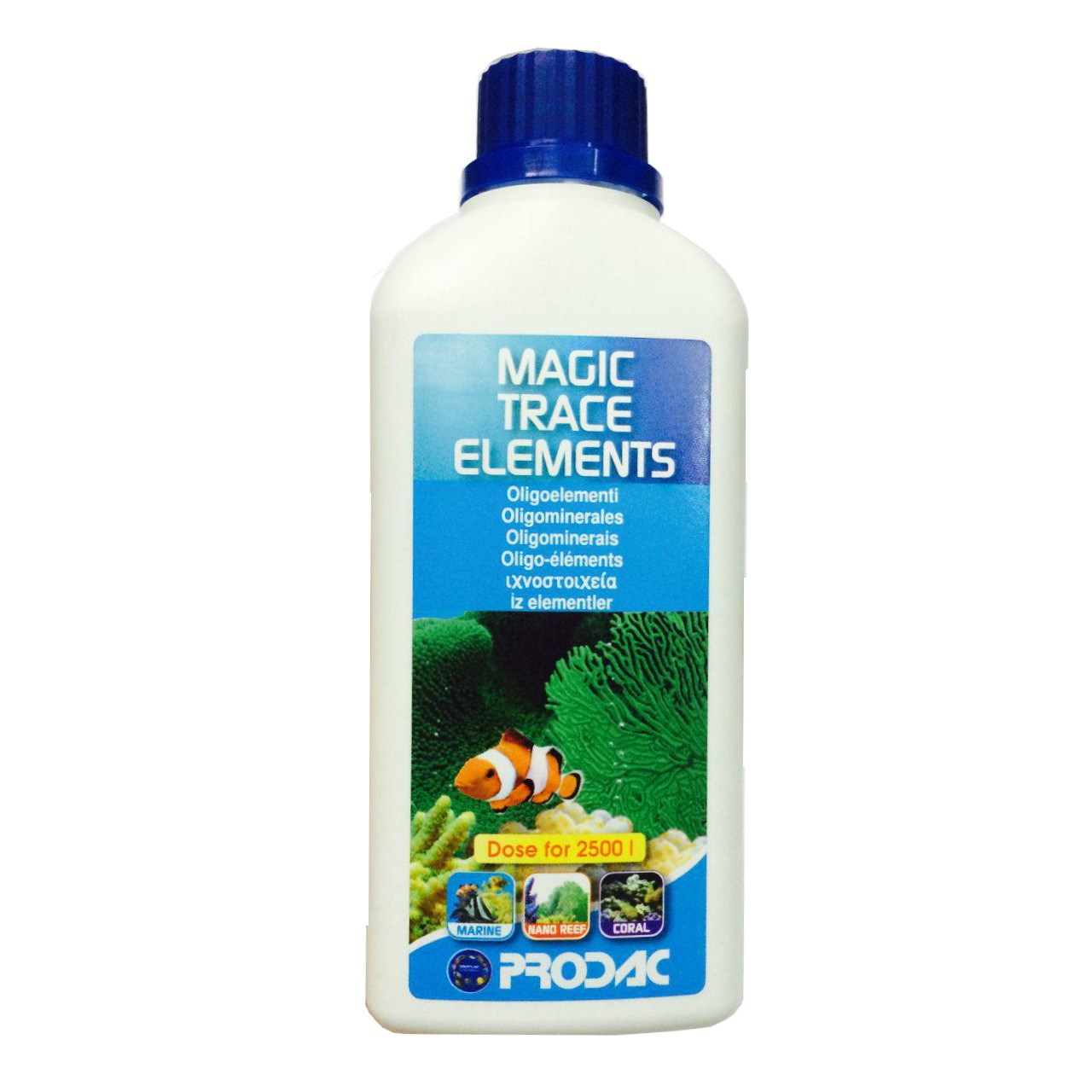 محلول تامین کننده عناصر آب شور پروداک مدل Magic Trace Elements حجم 250 میلی لیتر