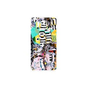 MAHOOT Collage of Teared Paper Cover Sticker for Samsung Galaxy Alpha