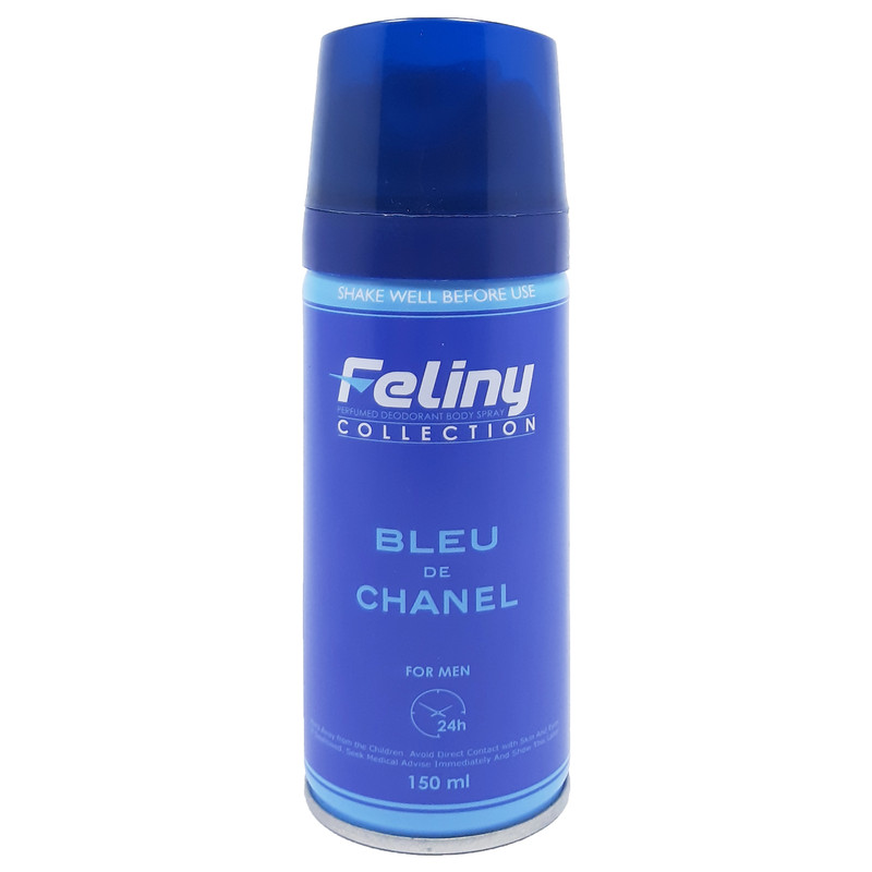 اسپری ضد تعریق مردانه فلینی مدل Bleu De Chanel حجم 150 میلی لیتر
