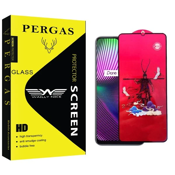 محافظ صفحه نمایش وایلی نایس مدل Pergas king مناسب برای گوشی موبایل ریلمی 7i global