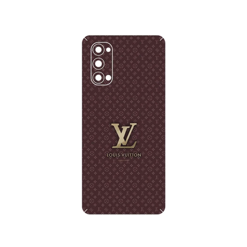 برچسب پوششی ماهوت مدل LOUIS_VUITTON_Logo مناسب برای گوشی موبایل اپو Reno4 Pro 5G