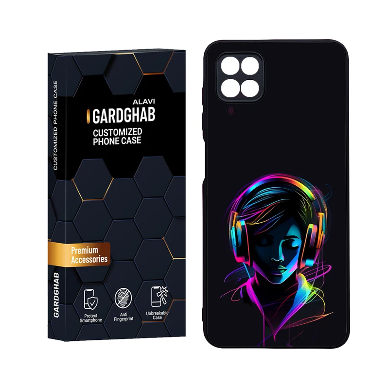 کاور گارد قاب علوی مدل Glass مناسب برای گوشی موبایل سامسونگ Galaxy A12