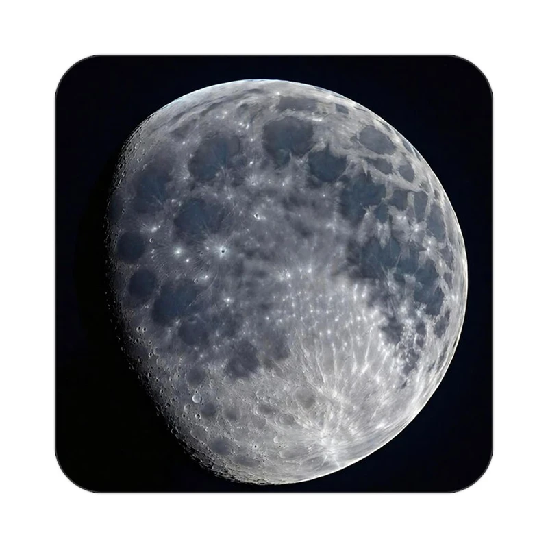 زیر لیوانی کاکتی طرح ماه و ستاره مدل mp52852