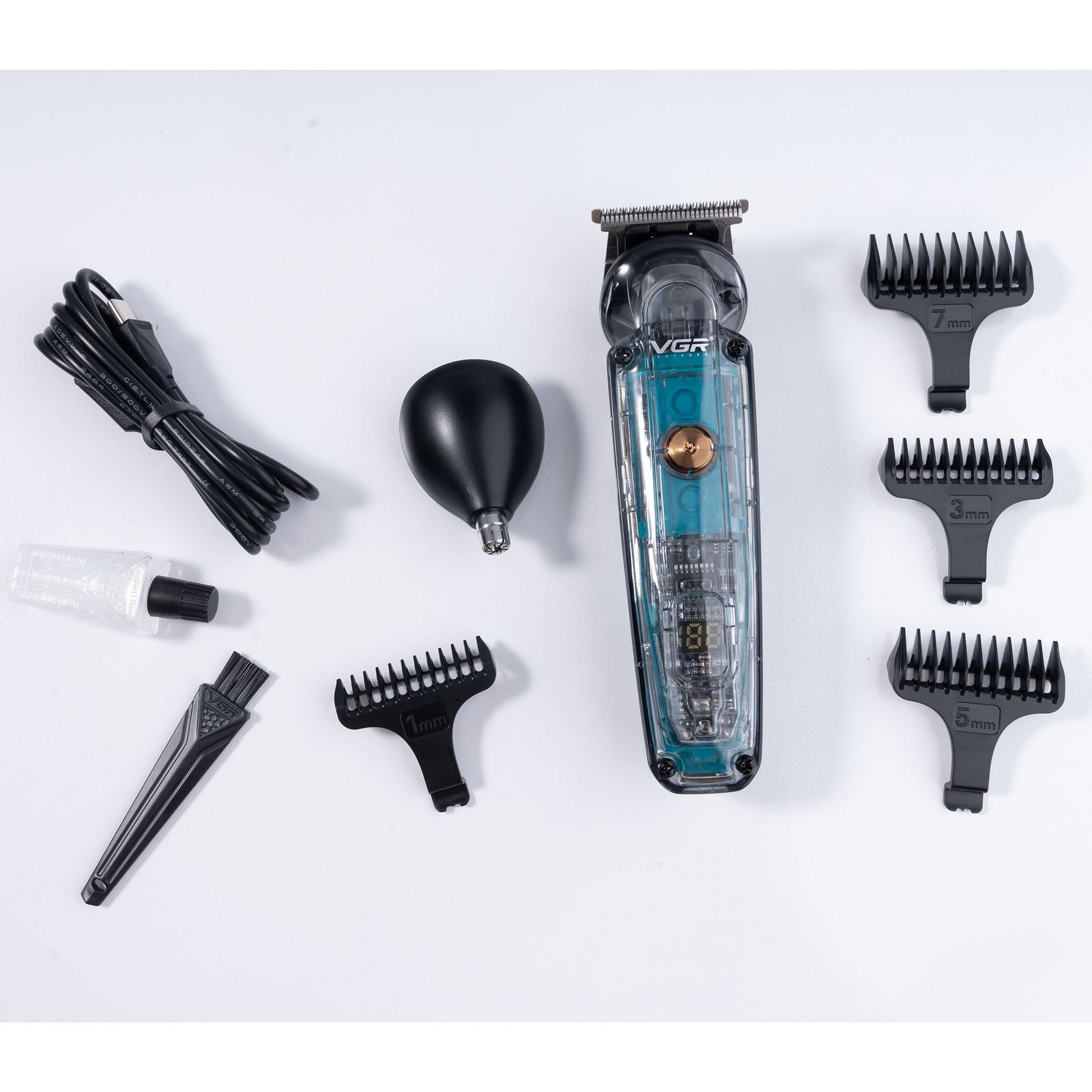 ماشین اصلاح موی سر و صورت وی جی ار مدل V-949 -  - 10