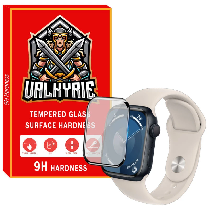 محافظ صفحه نمایش والکری مدل PMMA مناسب برای اپل واچ سری 9 سایز 45 میلی متری