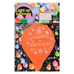 بادکنک چراغ دار مدل 01 Happy birthday