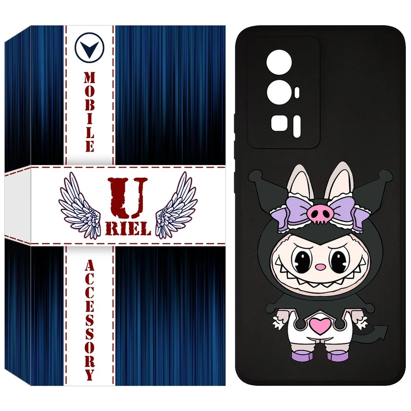 کاور یوریل مدل KSH کد 137 طرح عروسک لبوبو مناسب برای گوشی موبایل شیائومی Poco F5 Pro / Redmi K60 / K60 Pro