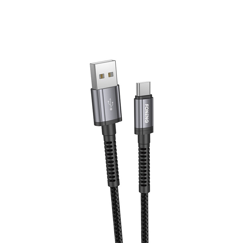 کابل تبدیل USB به USB-C فوننگ مدل X83 FAST CHARGE طول 1 متر