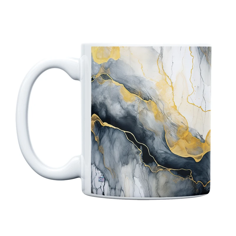 ماگ حس آمیزی طرح Marble مدل مرمر کد 061