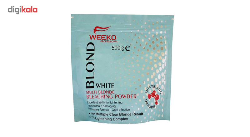پودر دکلره ویکو مدل Blond White مقدار 500 گرم پودر دکلره ویکو مدل Blond White مقدار 500 گرم