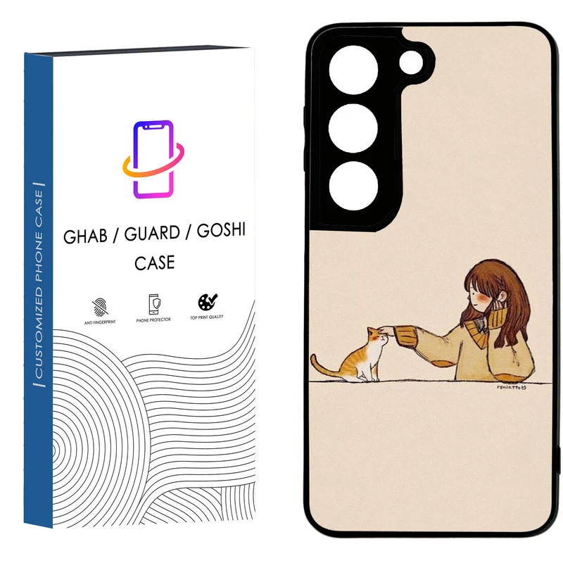 کاور قاب گارد گوشی طرح دخترانه کد 07- TPU مناسب برای گوشی موبایل سامسونگ Galaxy S21 FE