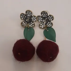 گوشواره زنانه مدل استیل گیلاس