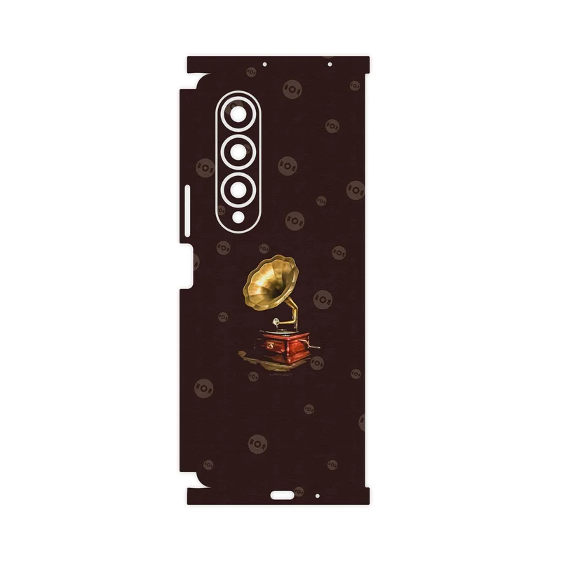 برچسب پوششی ماهوت مدل Gramophone Nostalgia-FullSkin مناسب برای گوشی موبایل سامسونگ Galaxy Z Fold4