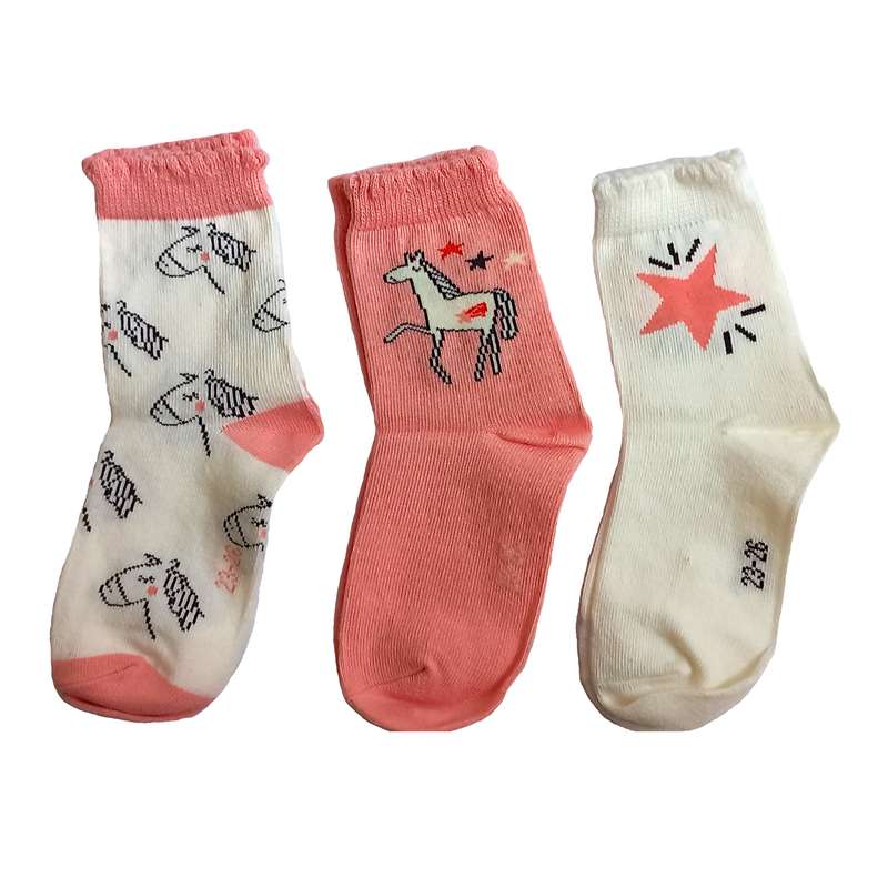 جوراب دخترانه لوپیلو مدل JSADLU908 مجموعه سه عددی