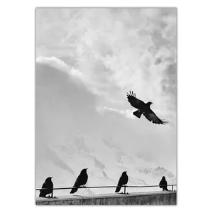 Wensoni Flied Crows Chassis Size 50 x 70 Cm