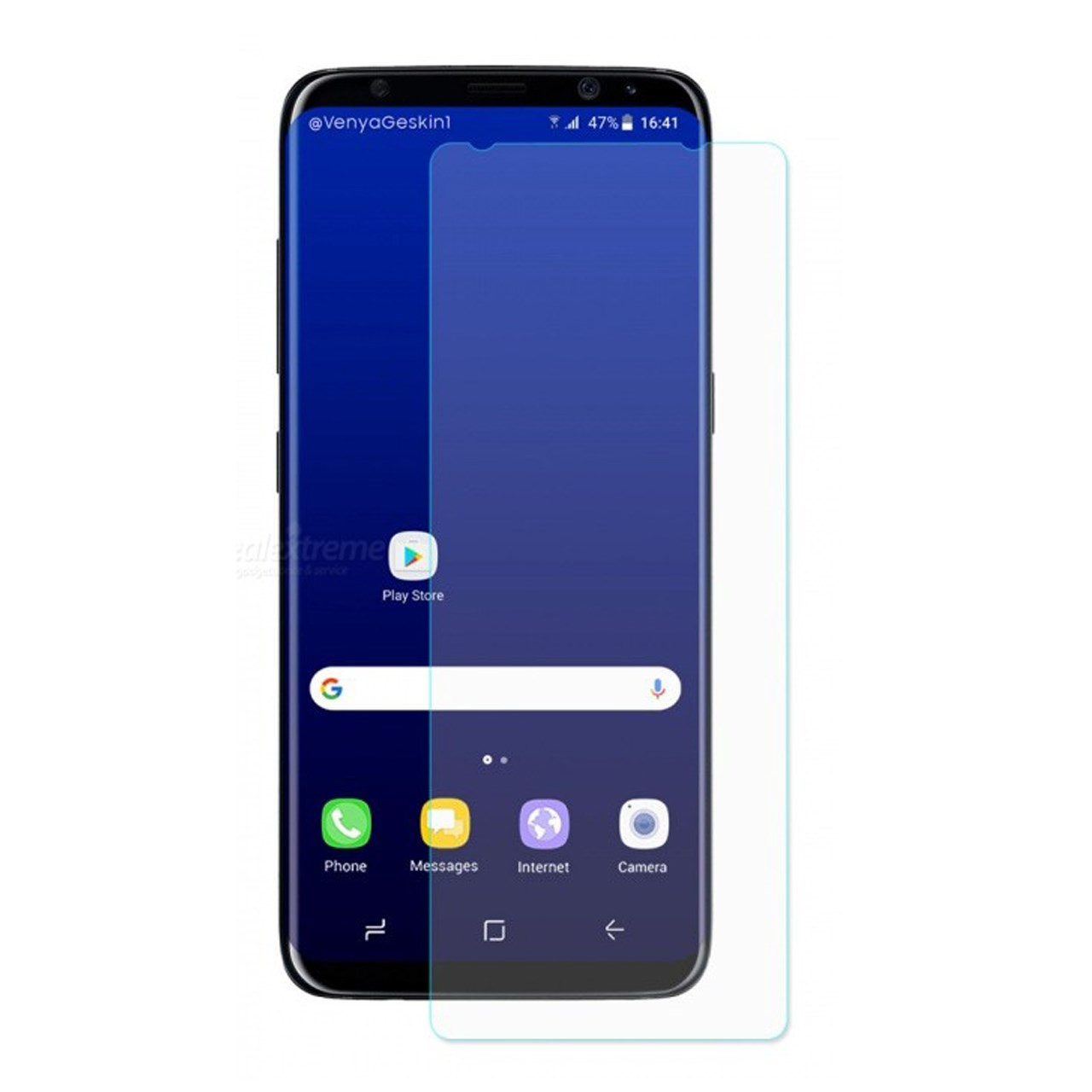 محافظ صفحه نمایش شیشه ای پروگلس مدل 7II مناسب برای گوشی موبایل سامسونگ Galaxy S8 Plus
