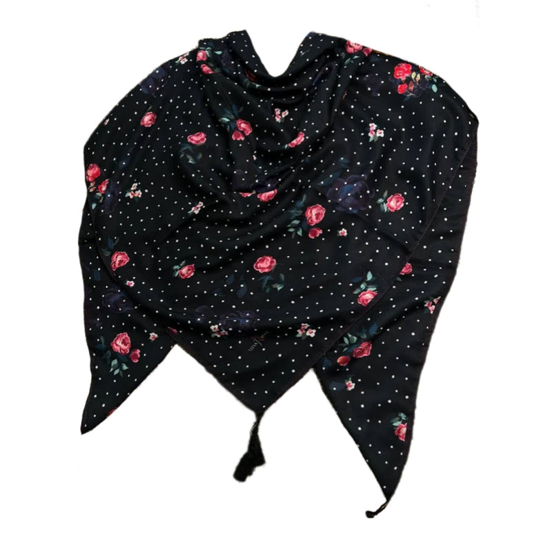 روسری زنانه مدل گل گلی کد a1