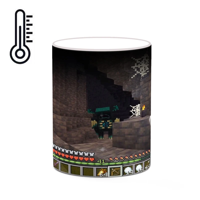 ماگ حرارتی کاکتی طرح ماینکرافت minecraft مدل mgh41144