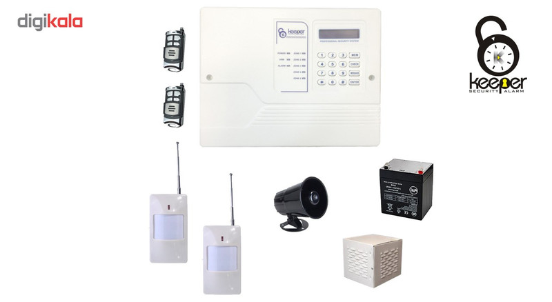 سیستم دزدگیر سیم کارتی کیپر مدل KEGS2-W سیستم دزدگیر سیم کارتی کیپر مدل KEGS2-W