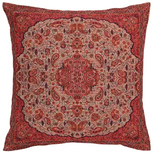 روکش کوسن ترمه ابریشمی طرح شاه عباسی بدون لمه مدل 03-30